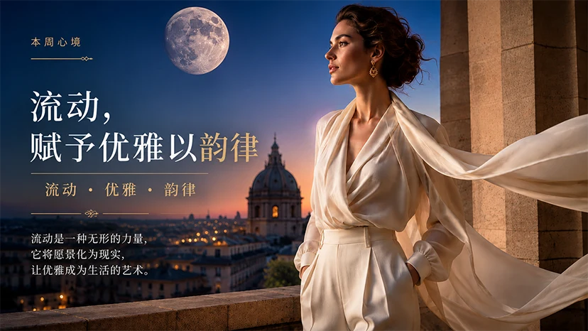 流动，赋予优雅以韵律