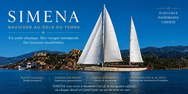 SIMENA — L'ART DE LA VOILE : UN KETCH DE 62 MÈTRES À PLEINES VOILES