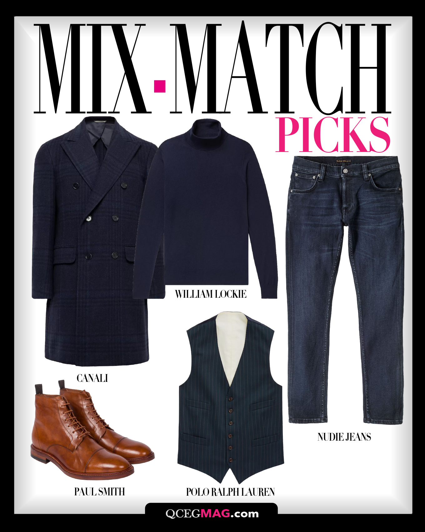 Mix-Match Men 01 Selection For march 2021 - PAUL SMITH, CANALI, WILLIAM LOCKIE, POLO RALPH LAUREN, NUDIE JEANS